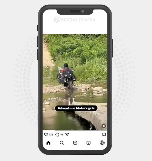 Instagram account Riders Path (2.2 m Followers)