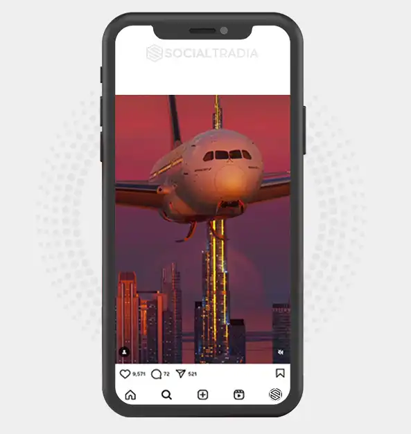 buy Instagram account skyaviation222 (2 k Followers)