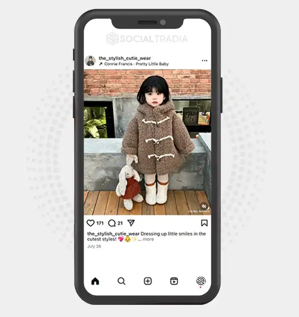 buy Instagram account the_stylish_cutie_wear (2.2 k Followers)