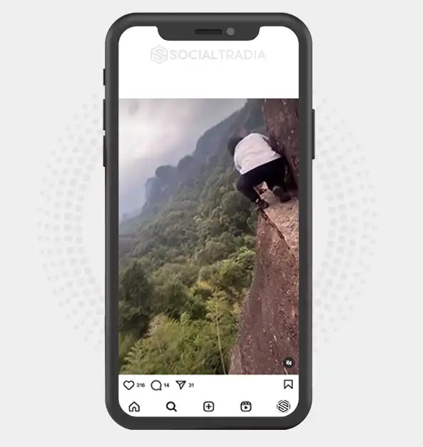 buy Instagram account travelvideo.pockie (2.2 k Followers)