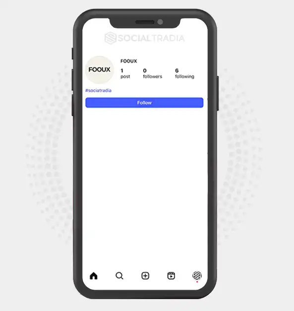 buy Instagram account FOOUX ( 0 Followers)