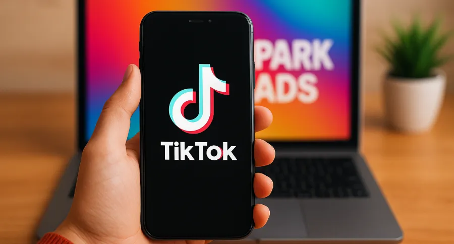 A phone screen showing TikTok app