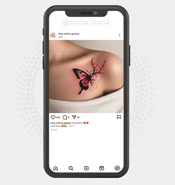 buy Instagram account best_tattoo_graphy (2 k Followers)