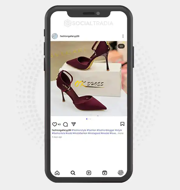 buy Instagram account fashiongalleryy99 (3.8 k Followers)