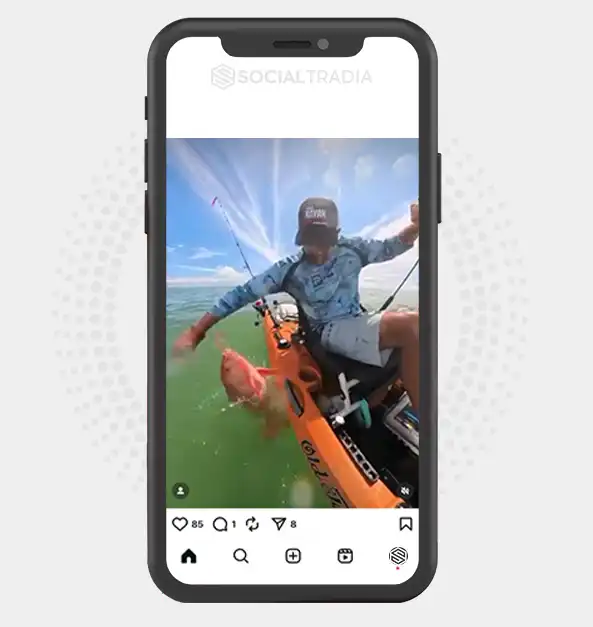 buy Instagram account fishinglover124 (2 k Followers)