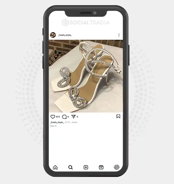 buy Instagram account _heels_style_ (2.1 k Followers)