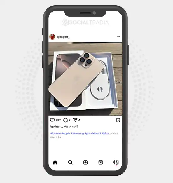 buy Instagram account igadgett_ (2.1 k Followers)
