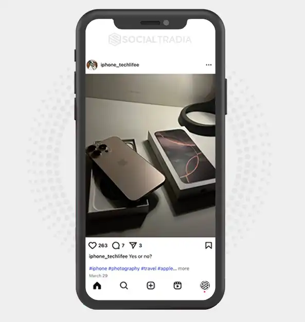 buy Instagram account iphone_techlifee (2 k Followers)