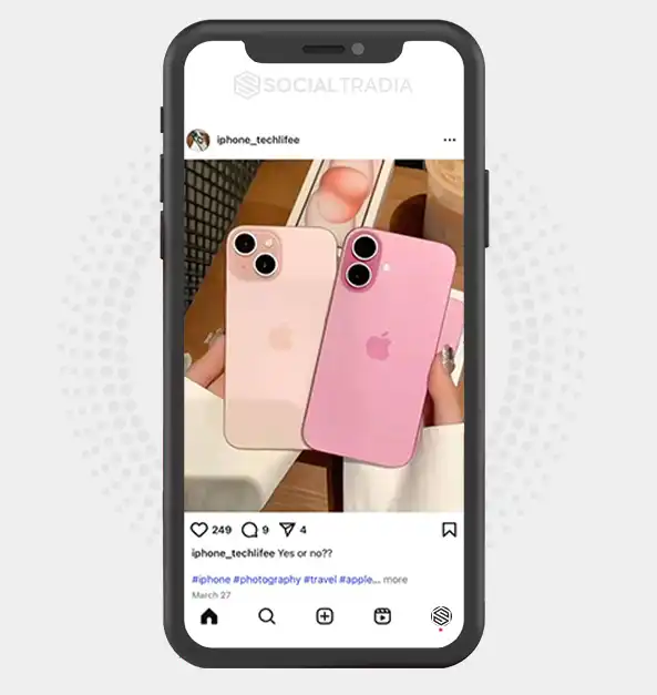 buy Instagram account iphone_techlifee (2 k Followers)