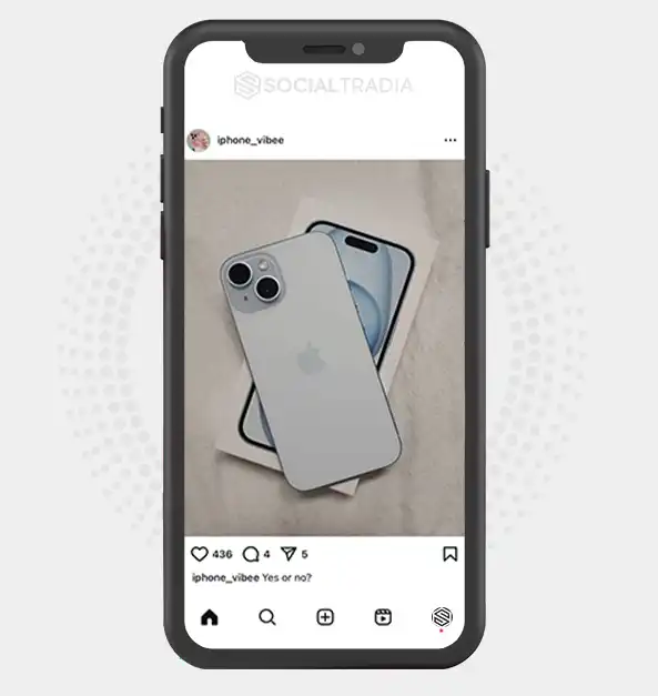 buy Instagram account iphone_vibee (2.1 k Followers)