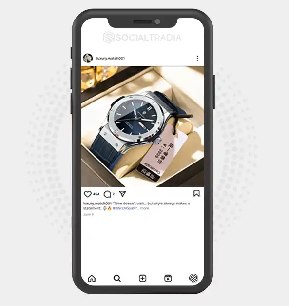 buy Instagram account luxury.watch001 (2 k Followers)