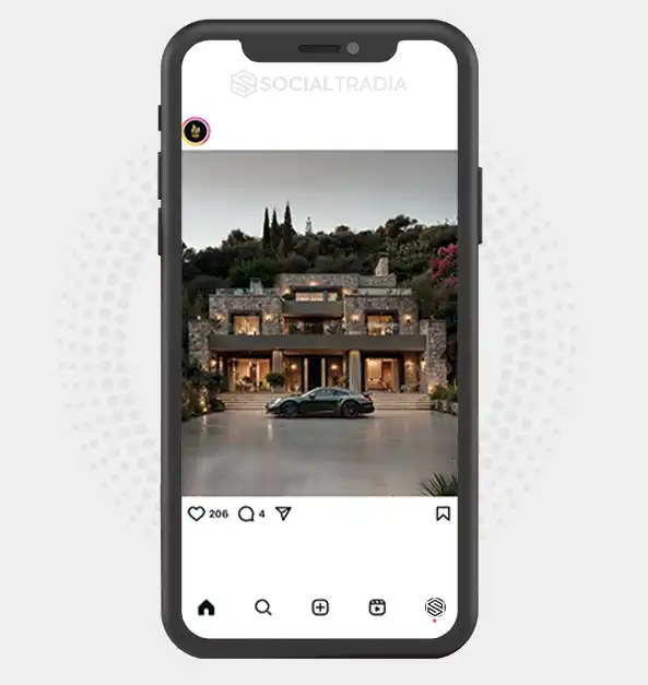 buy Instagram account Luxury Homes (2 k Followers)