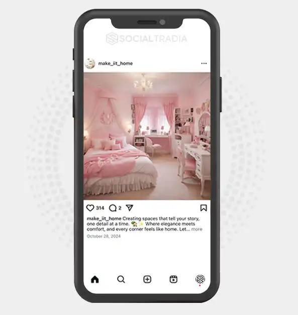 buy Instagram account make_iit_home (2 k Followers)
