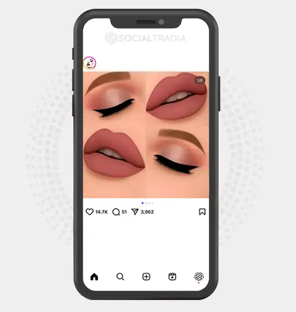 buy Instagram account Makeup Hacks (104 k Followers) buy Instagram account Makeup Hacks (104 k Followers)