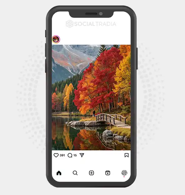 buy Instagram account NatureLens (2.1 k Followers)