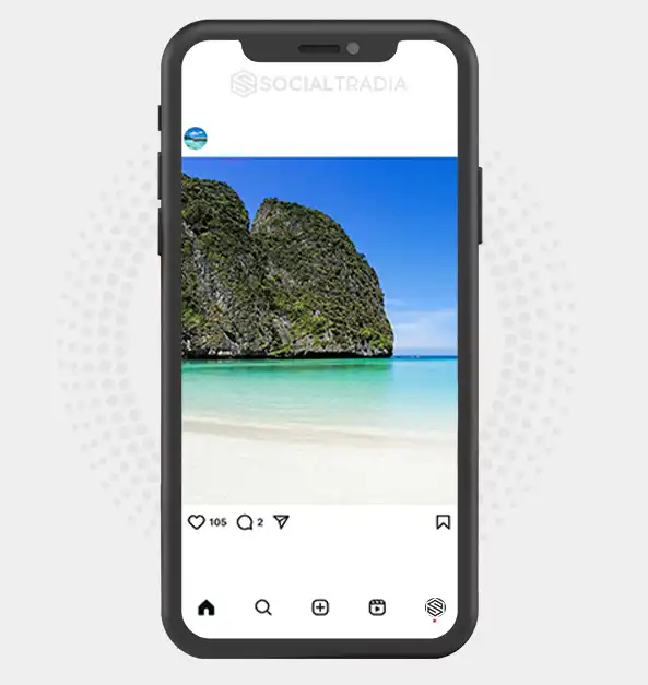 buy Instagram account Ocean Vibes (2 k Followers)