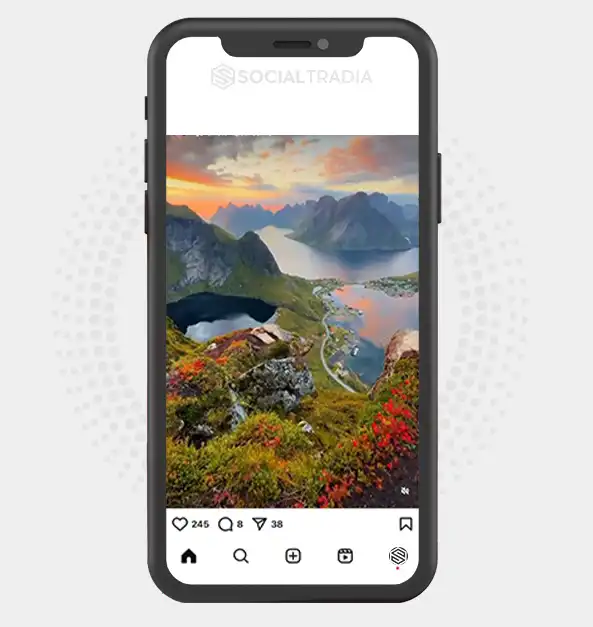 buy Instagram account Scenic Dream (2.1 k Followers)