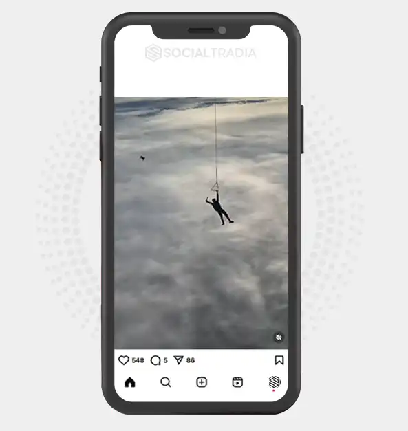 buy Instagram account Sky Adventure (2 k Followers)
