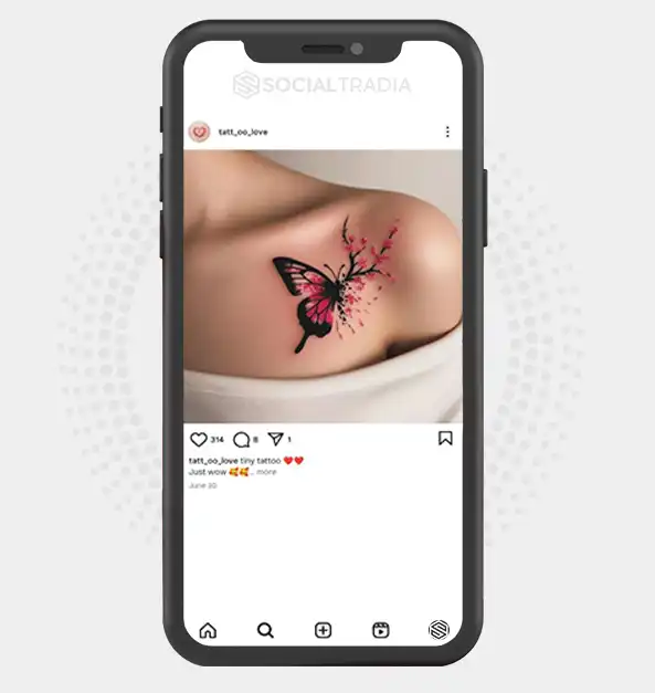 buy Instagram account tatt_oo_love (2 k Followers)
