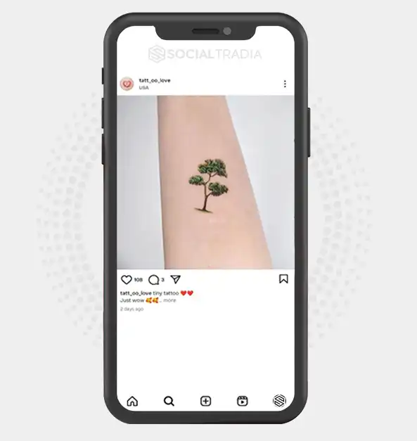 Instagram account tatt_oo_love (2 k Followers)
