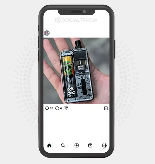 buy Instagram account Vape Society (2 k Followers)