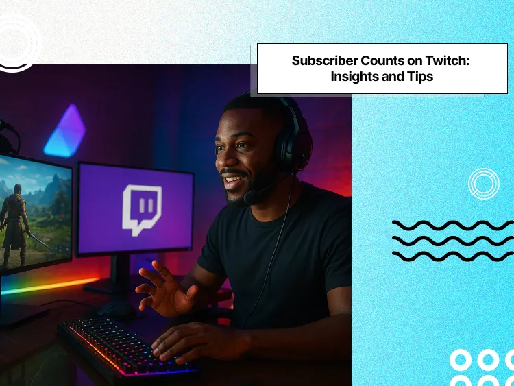 A black man streaming a game on Twitch