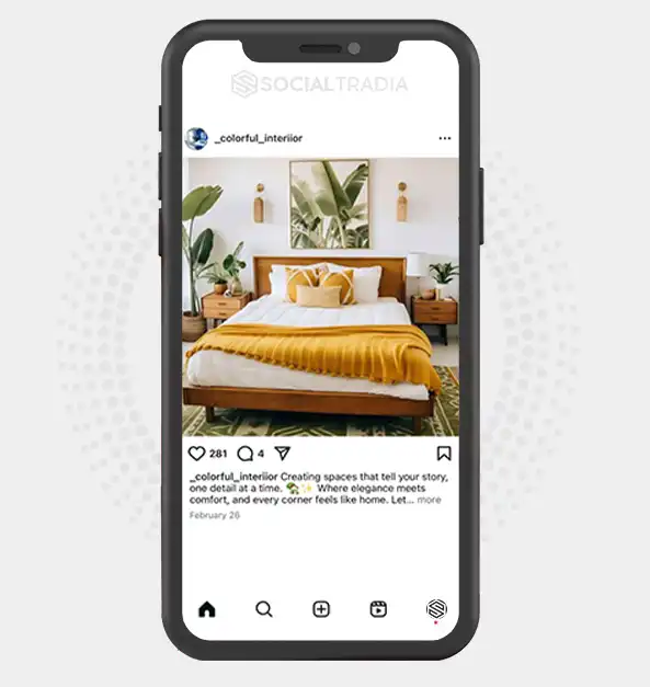 buy Instagram account _colorful_interiior (1.9 k Followers)