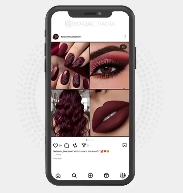 buy Instagram account fashionn_bloomm1 (2.2 k Followers)