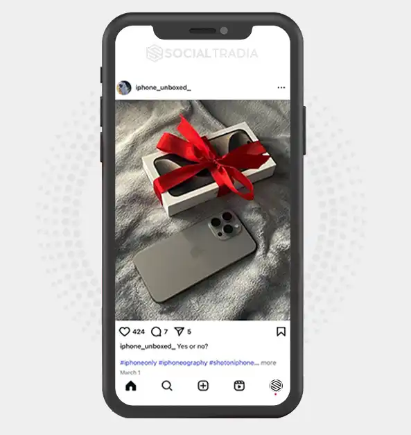 buy Instagram account iphone_unboxed_ (2.1 k Followers)