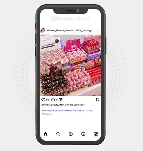 buy Instagram account onlinee_beauty_item (4.2 k Followers)