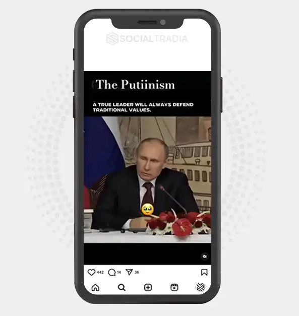 buy Instagram account Putin Community (97.3 k Followers) buy Instagram account Putin Community (97.3 k Followers)