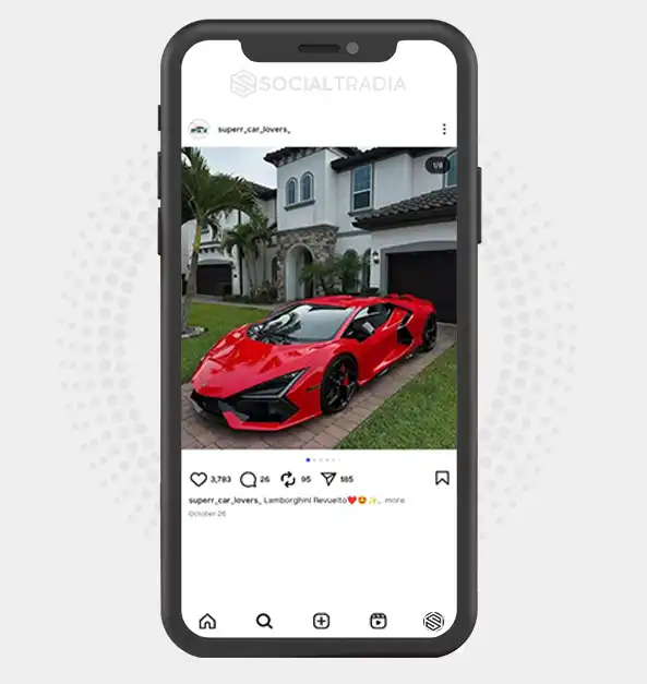 buy Instagram account superr_car_lovers_ (2 k Followers)