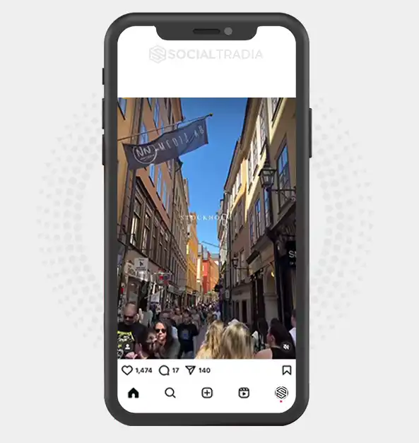 buy Instagram account Sweden Voyage (432 k Followers)