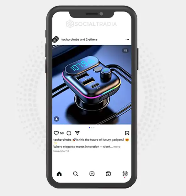 buy Instagram account technohublyf (2 k Followers)