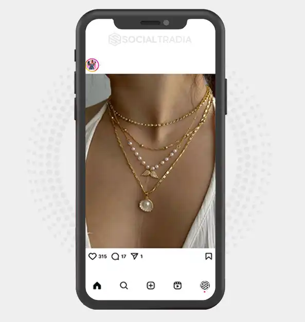buy Instagram account Timeless Jewels (2.5 k Followers)