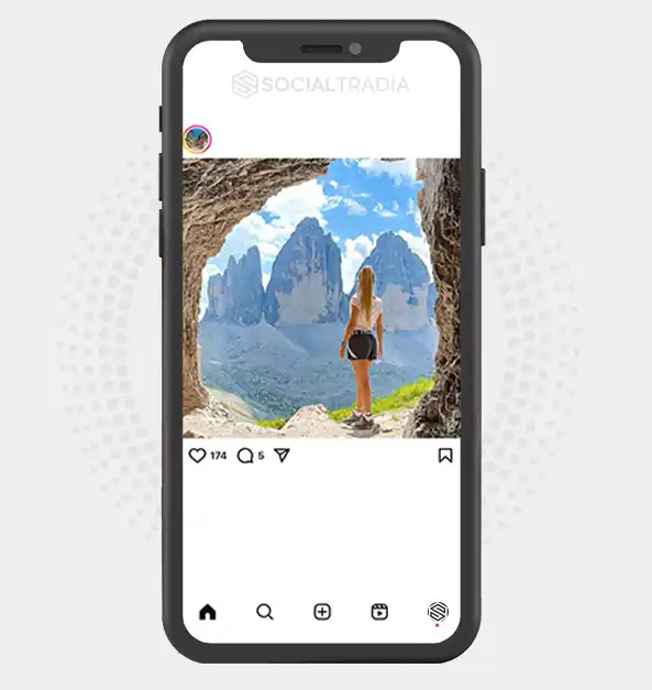 buy Instagram account TravelView (2 k Followers)