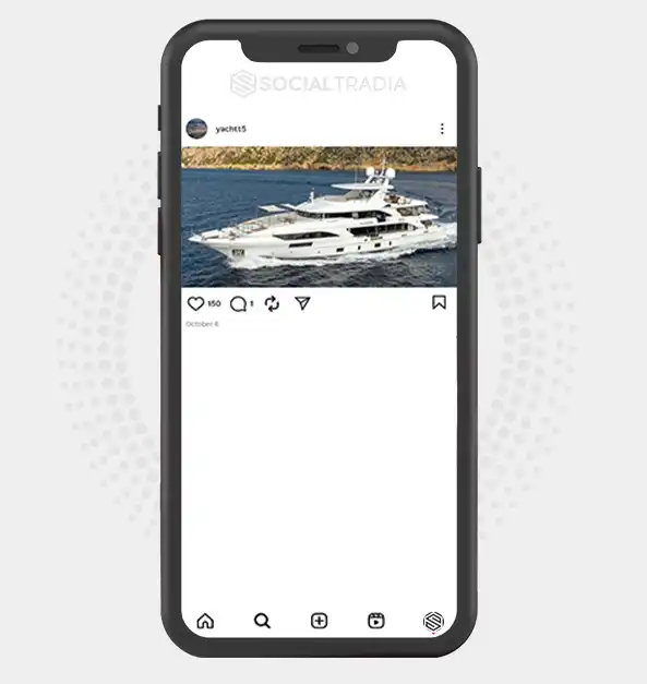 buy Instagram account yachtt5 (2 k Followers)