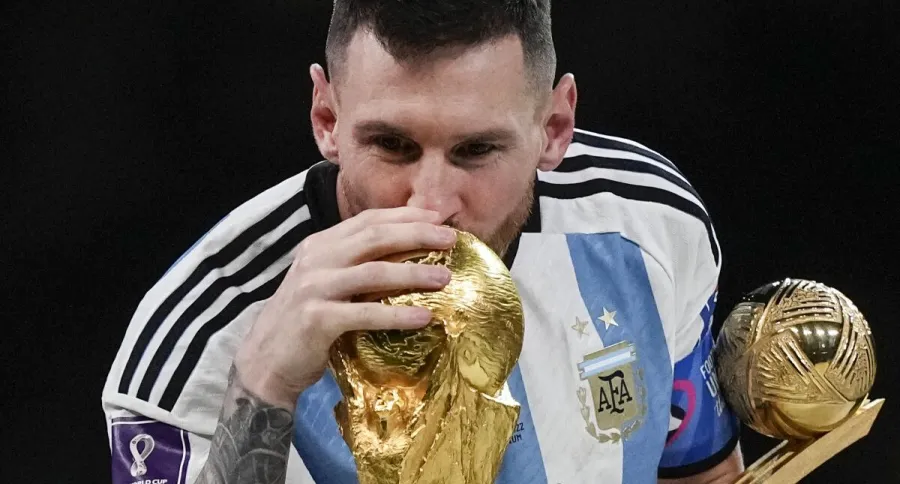 Picture of footballer Lionel Messi