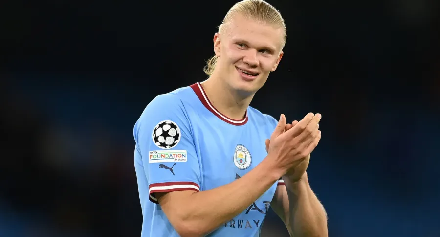 Picture of footballer Erling Braut Haaland