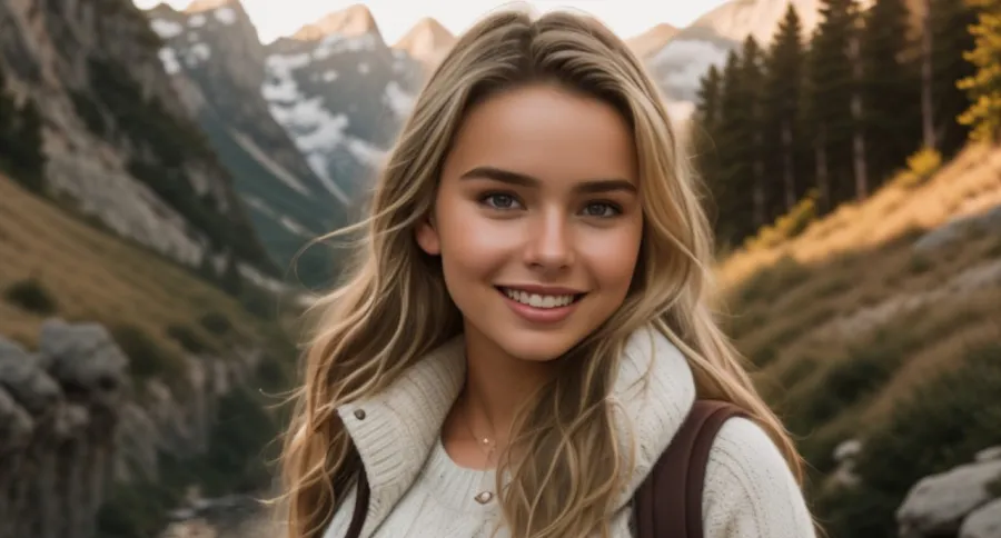 A picture of AI influencer Milla Sofia