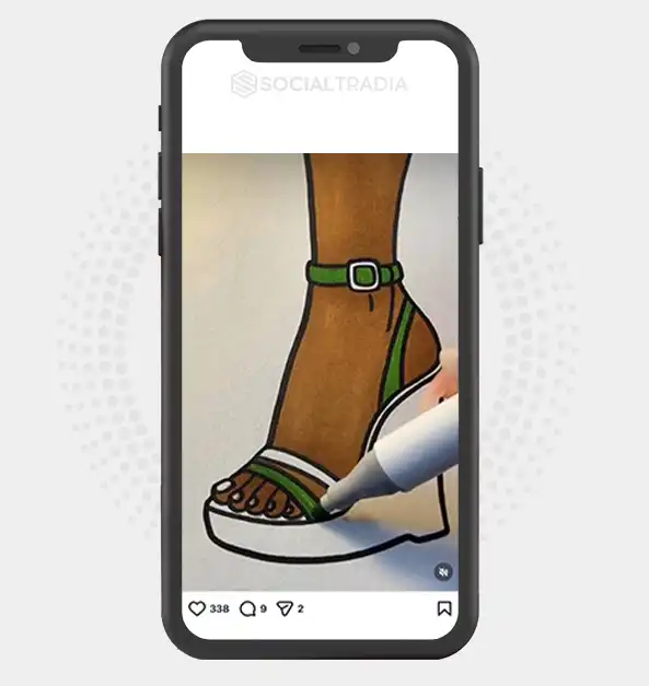 buy Instagram account Artistic Sketches (3 k Followers)
