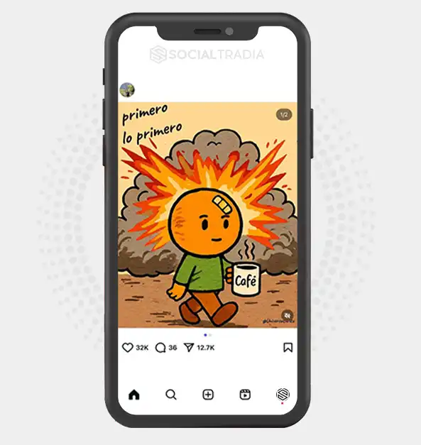 buy Instagram account CartoonPsychology (130k Followers)
