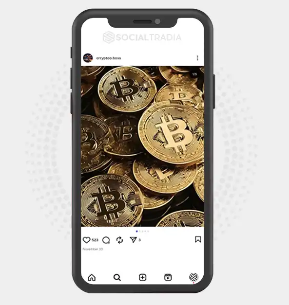 buy Instagram account crryptoo.boss (2 k Followers)