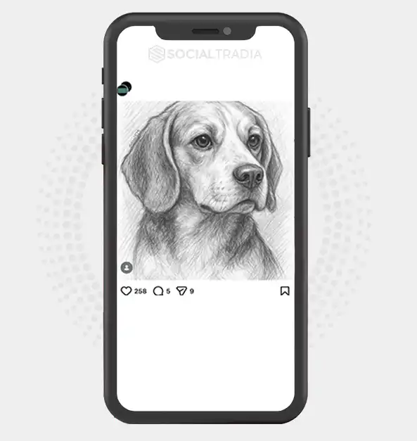 buy Instagram account DailyArt (2.1 k Followers)