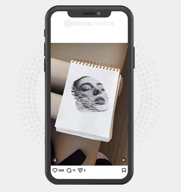 buy Instagram account DailySketch (2 k Followers)