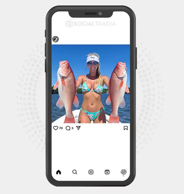 buy Instagram account FishingPost (2.1 k Followers)
