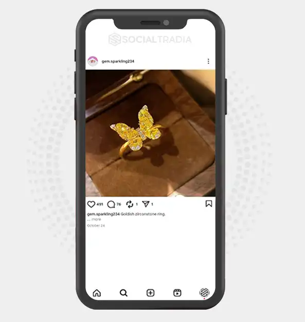 buy Instagram account gem.sparkling234 (2.3 k Followers)