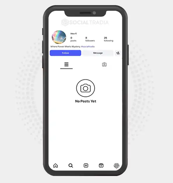 buy Instagram account hexfi ( 8 Followers)