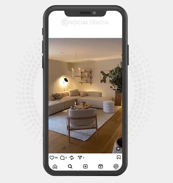 buy Instagram account InteriorDecor (2.1 k Followers)