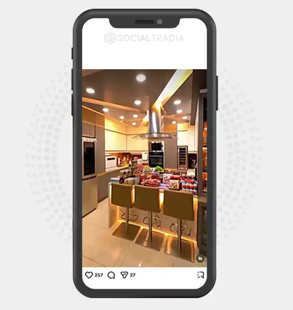 buy Instagram account KitchenHack (2 k Followers)